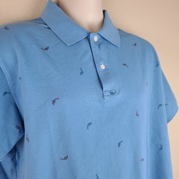 Men's Uniqlo Pique Polo Shirt - Picture 3 of 7